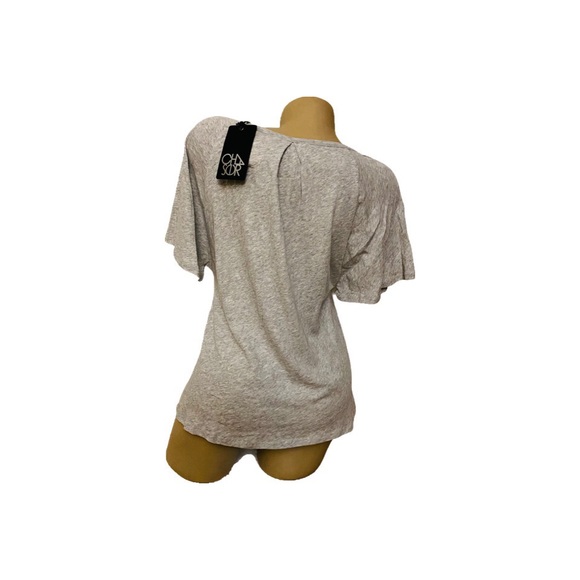 Chaser Grey Tee Shirt Top Small NWT New Revolve - Picture 2 of 2